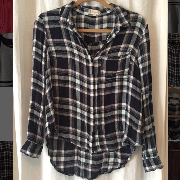Soft Flannel Button-Down